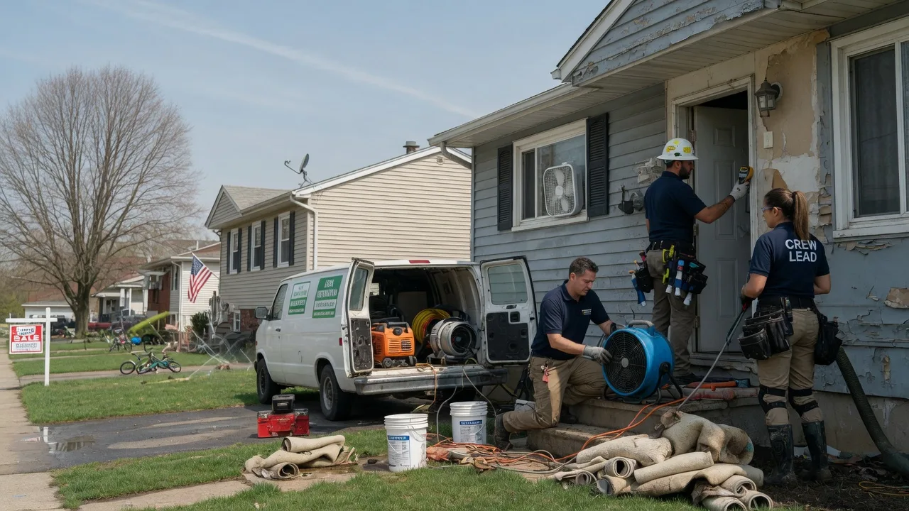 Flood Cleanup in Blandford, MA near me